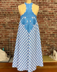 Lama Midi with Quilt Appliqué
