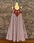 Lama Midi with Quilt Appliqué