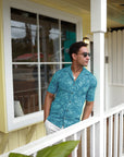 Classic Aloha Shirt | Teal Likolani