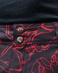 Nenea Shorts | Black & Red Likolani