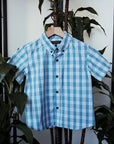 Keiki Palaka Shirt | Blue