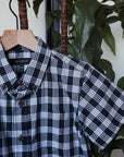 Keiki Palaka Shirt | Indigo Black