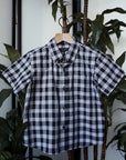 Keiki Palaka Shirt | Indigo Black