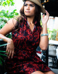 Kauwela Dress | Red Maiko
