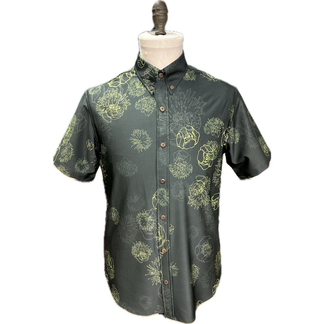 Kaopua Shirt | Forest Lehua Blossoms