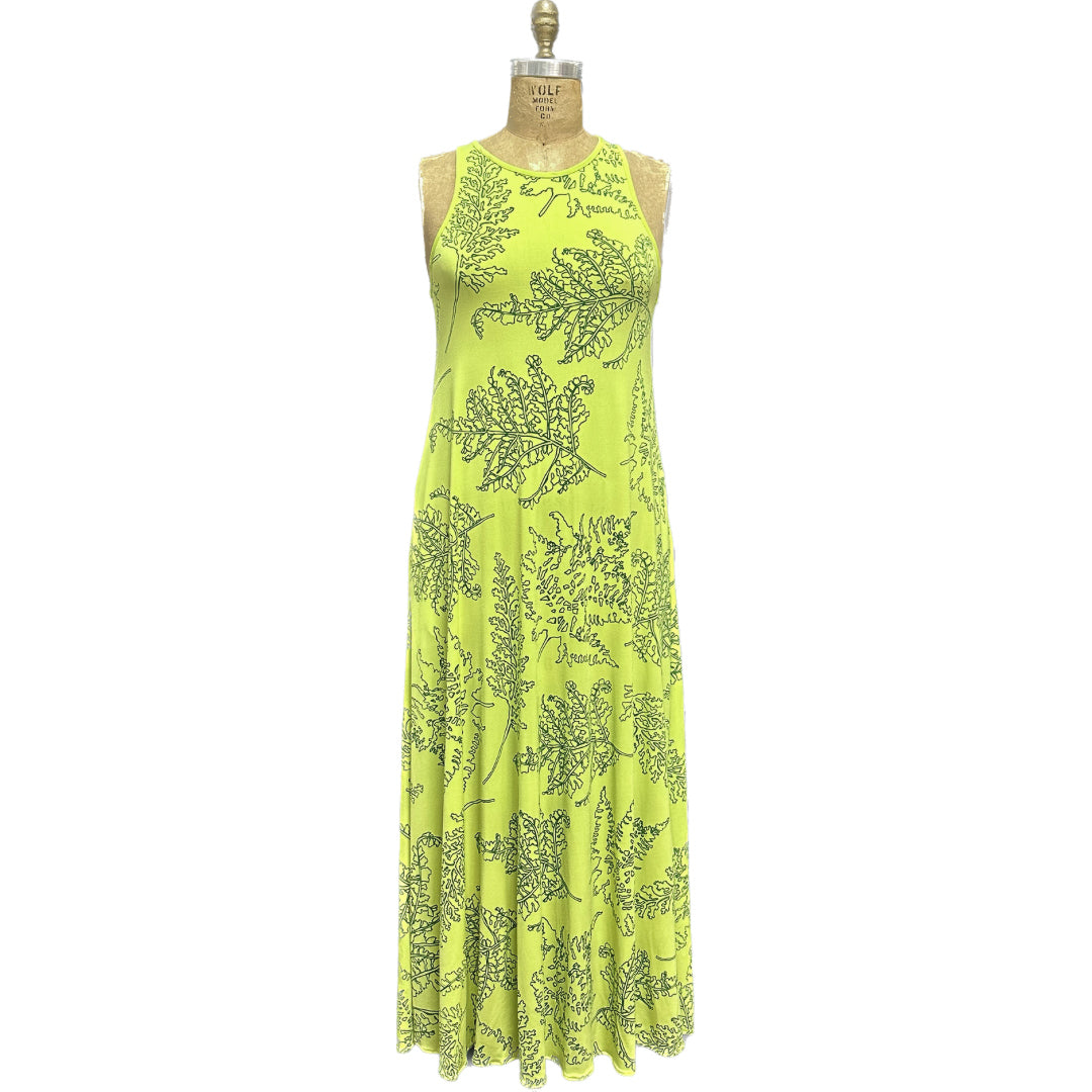 Anolani Maxi Dress | Lime Palaa