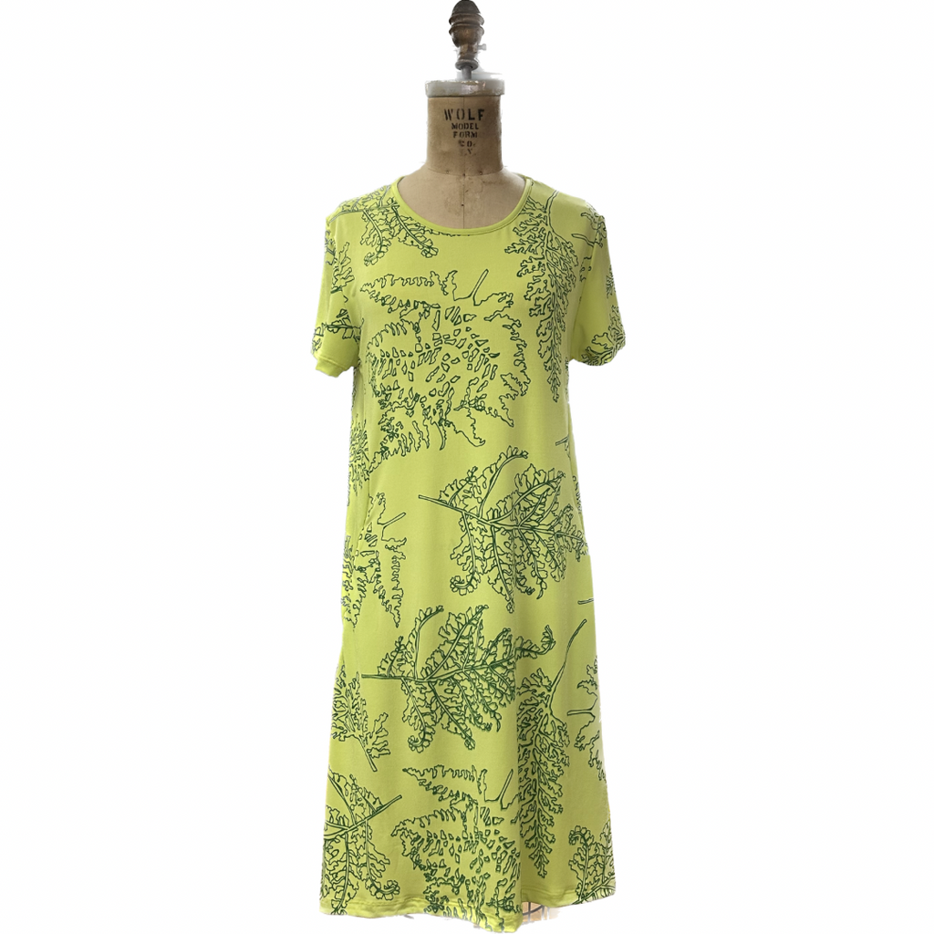 Pakeke Dress | Lime Palaa