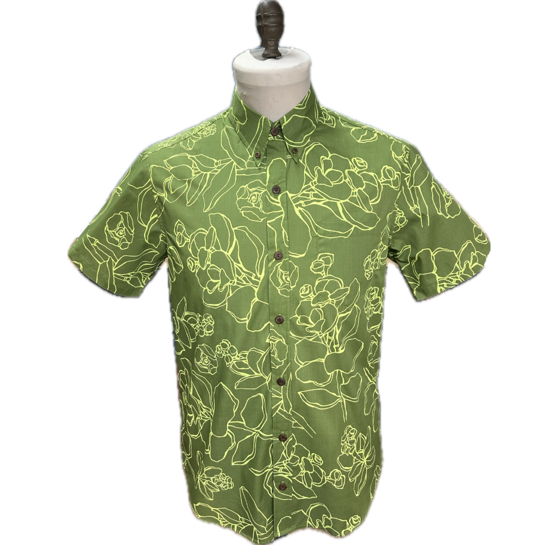 Kaopua Shirt | Olive Likolani