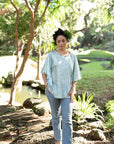 Circle Blouse | Sage Likolani