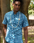 Nalu Shirt | Teal Palaka