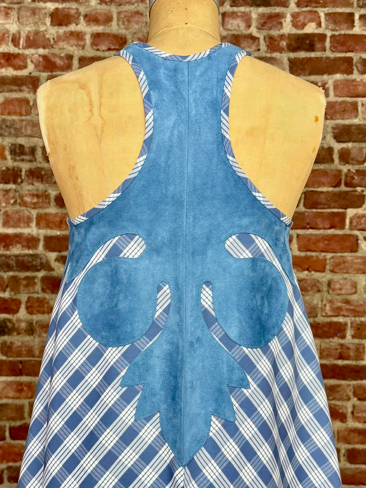 Lama Midi with Quilt Appliqué