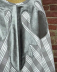 Lama Midi with Velvet Appliqué