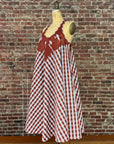 Lama Midi with Quilt Appliqué