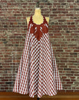 Lama Midi with Quilt Appliqué