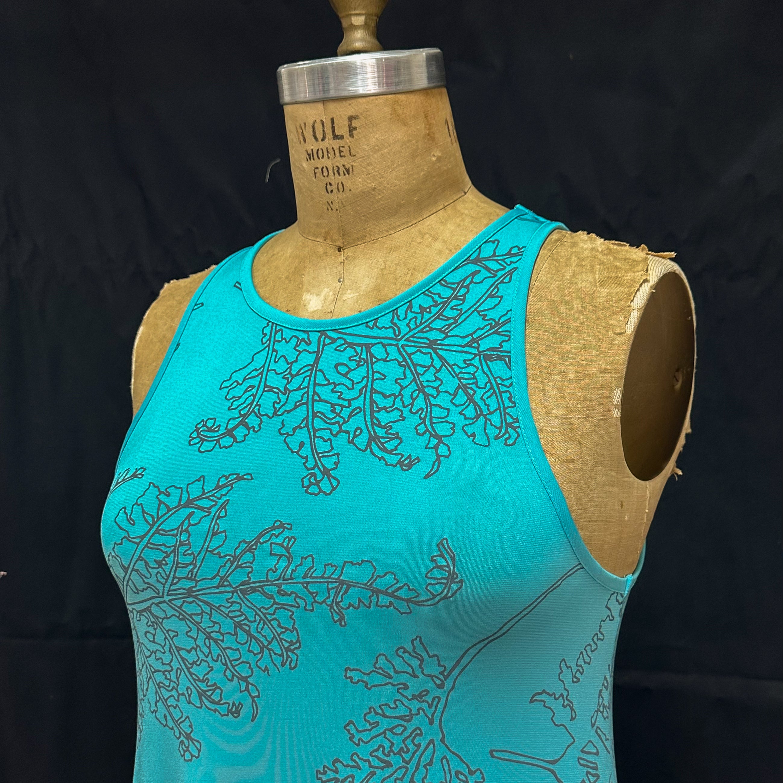 Anolani Maxi Dress | Turquoise Palaa