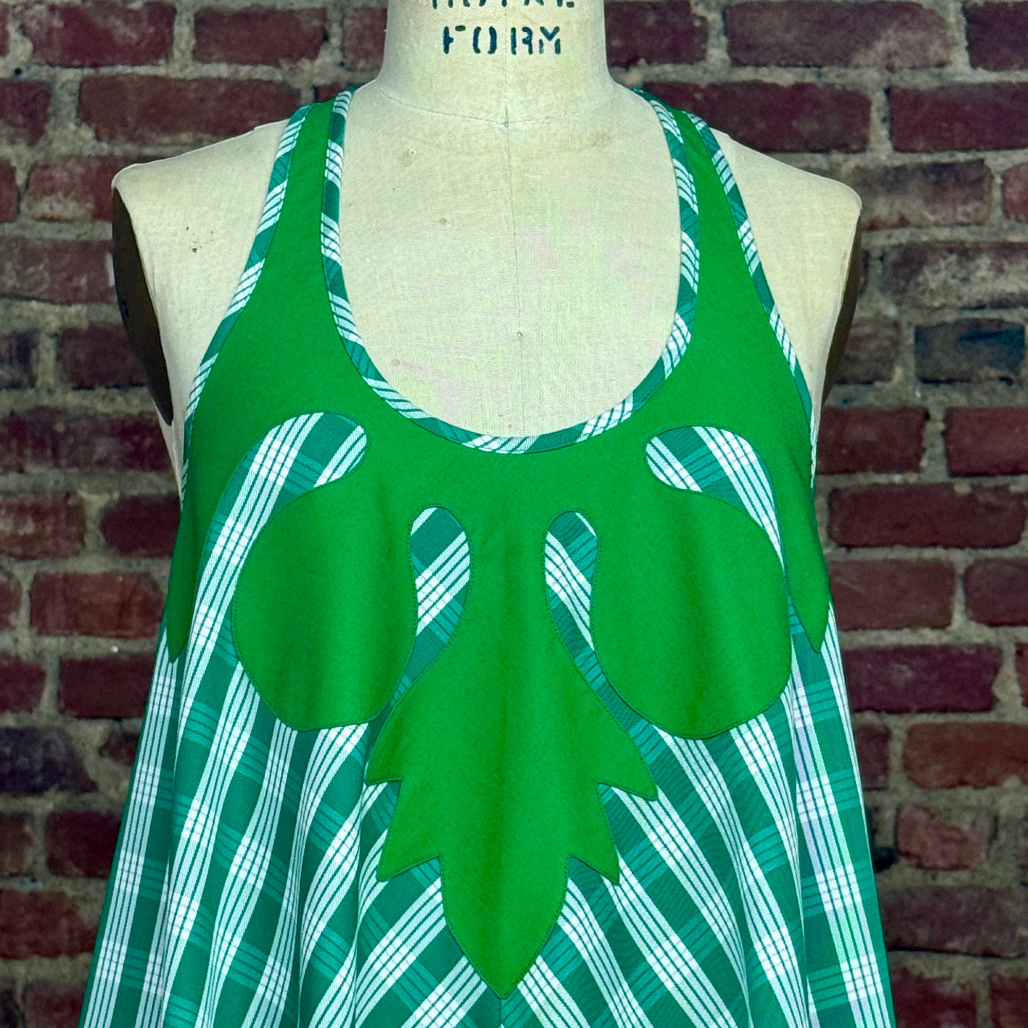 Lama Dress with Ulu Quilt Applique