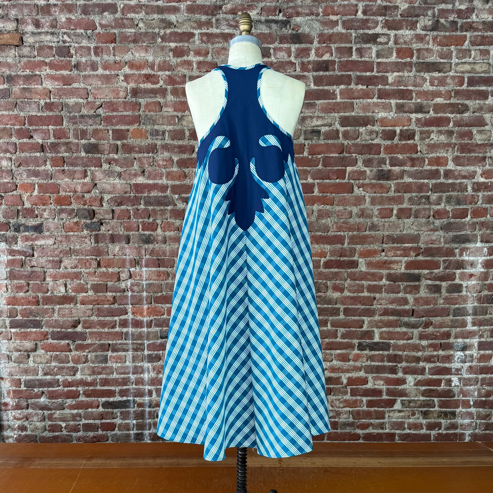 Lama Dress with Ulu Quilt Applique