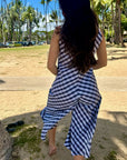Palaka Romper | Navy Blue