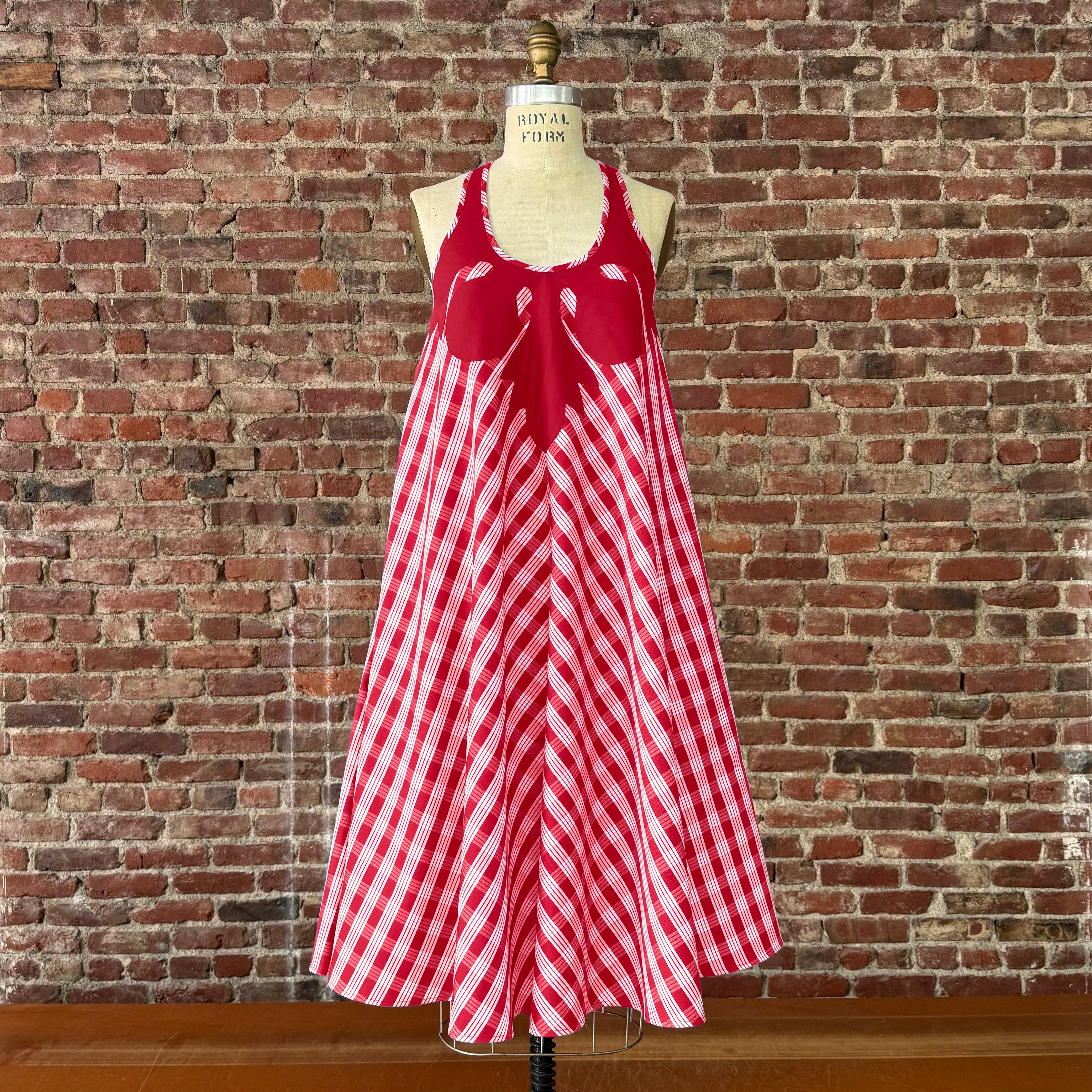 m*e様 Lailha　ワンピース　オーガニックコットン　PUNCHI LAMA Lama Midi with Quilt Appliqué – Ari South
