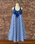 Quilt Applique Lama Midi | Blue Palaka & Ulu