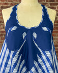 Quilt Applique Lama Midi | Blue Palaka & Ulu