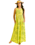 Anolani Maxi Dress | Lime Palaa