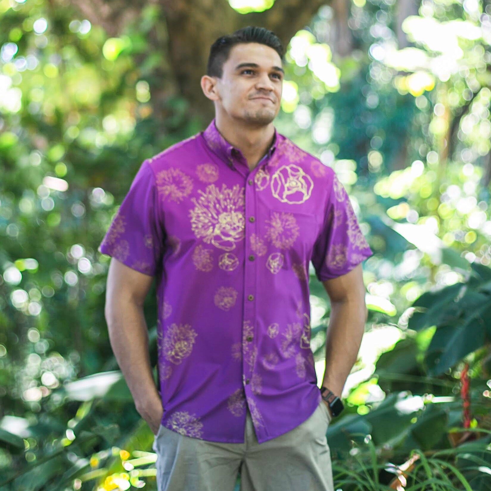 Kaopua Shirt | Sunrise Lehua Blossoms