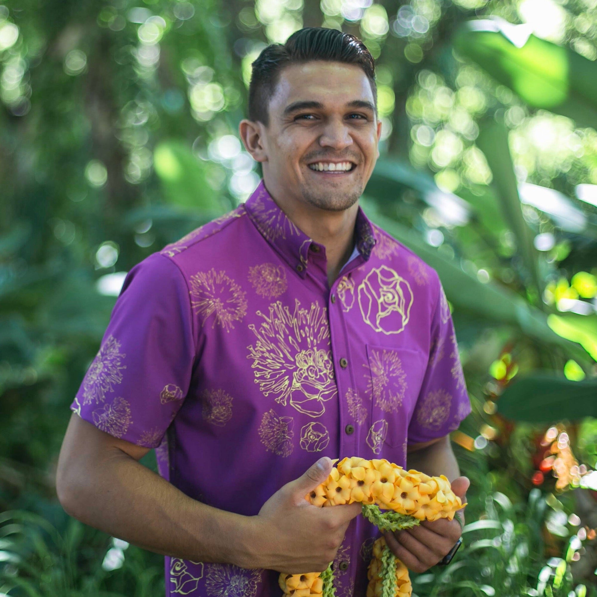 Kaopua Shirt | Sunrise Lehua Blossoms