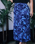 ʻApelila Skirt | Blue Hibiscus