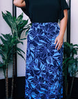 ʻApelila Skirt | Blue Hibiscus