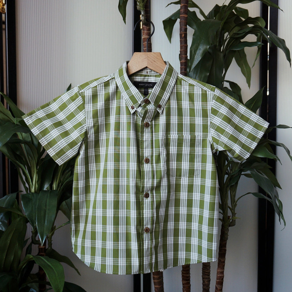 Keiki Palaka Shirt | Green