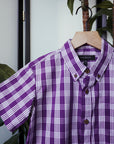 Keiki Palaka Shirt | Purple