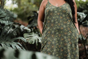 ʻOhe Maxi | Green Puakenikeni