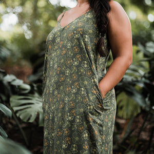 ʻOhe Maxi | Green Puakenikeni