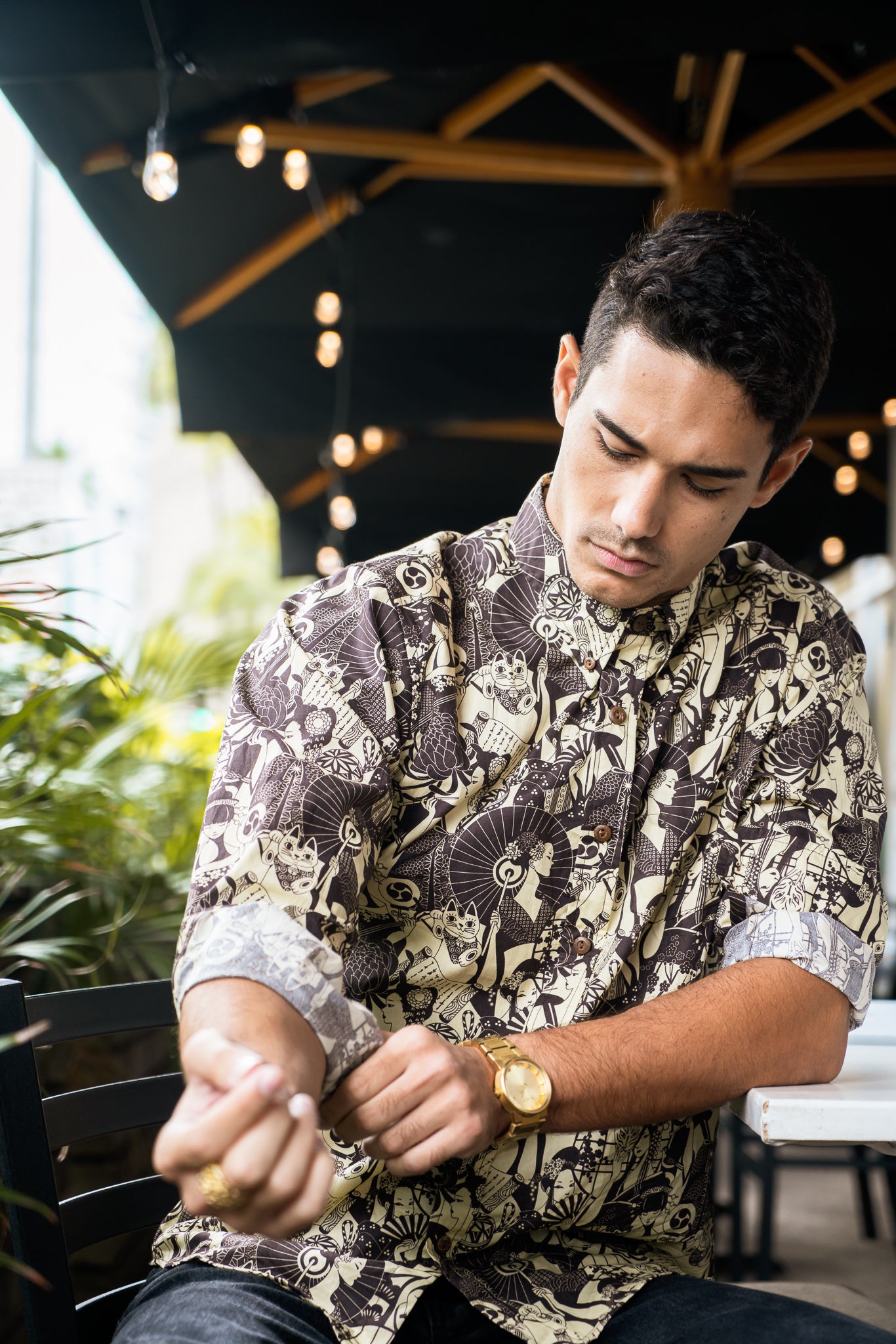 Iāpana Longsleeve | Parchment Maiko