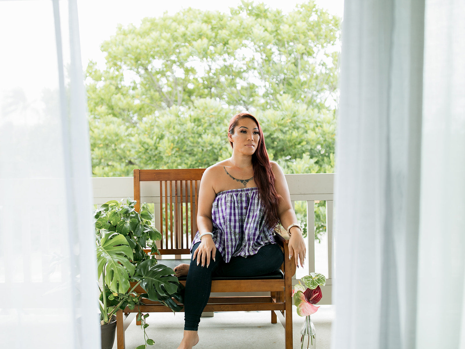 Palaka Pau Top | Purple Palaa
